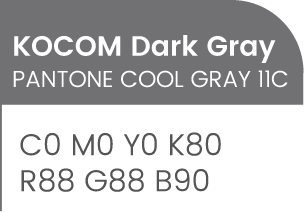 KOCOM Dark Gray